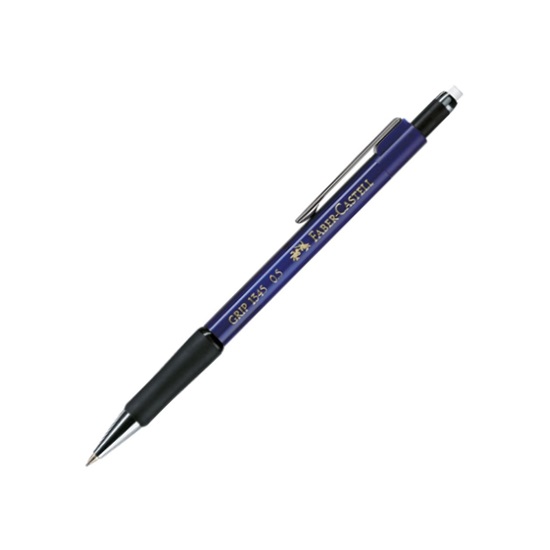 Faber-Castell Μηχανικό Μολύβι 0.5mm με Γόμα - Μπλε Μεταλλικό (134551) (FAB134551)-FAB134551