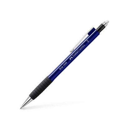 Faber-Castell Μηχανικό Μολύβι 0.5mm με Γόμα - Μπλε Σκούρο (134555) (FAB134555)-FAB134555