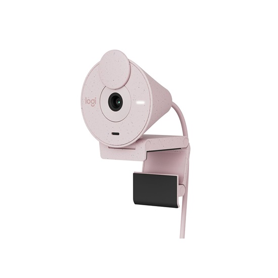 Logitech BRIO 300 Webcam rose (960-001448) (LOGBRIO300ROSE)-LOGBRIO300ROSE
