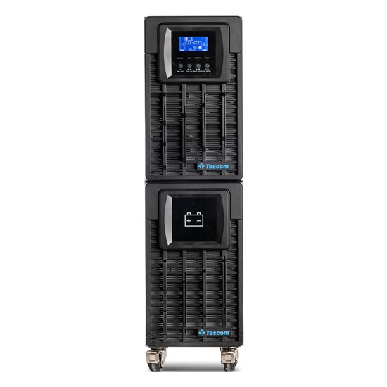 Tescom UPS 1106ST NEOLINE ST + 6KVA/5400W LCD with 16 pcs 12V 7Ah (0,9 PF-PRO) (UPS.0360) (TSUPS0360)-TSUPS0360