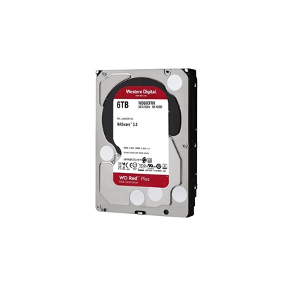 Western Digital Red Plus NAS Hard Drive 6TB 3.5" (CMR) (WD60EFPX)-WD60EFPX