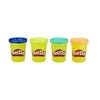 Hasbro Play-Doh 4 Βαζάκια Πλαστελίνης Wild για 2+ Ετών (E4867) (HASE4867)-HASE4867