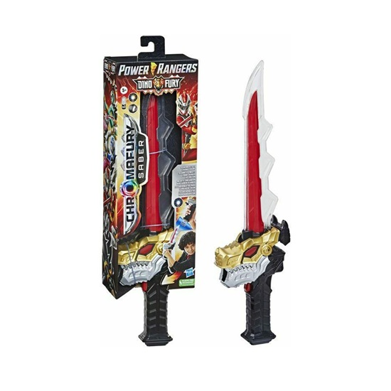 Hasbro Power Rangers Di̇no Fury Chromafury Saber (F0391) (HASF0391)-HASF0391