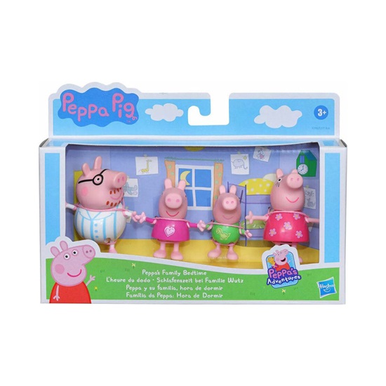 Hasbro Παιχνίδι Μινιατούρα Peppa Pig Family Bedtime (F2192) (HASF2192)-HASF2192