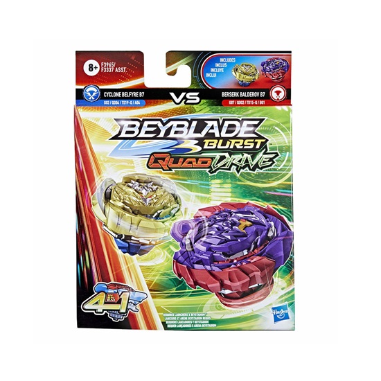Hasbro Beyblade Quad Drive για 8+ Ετών (F3965) (HASF3965)-HASF3965