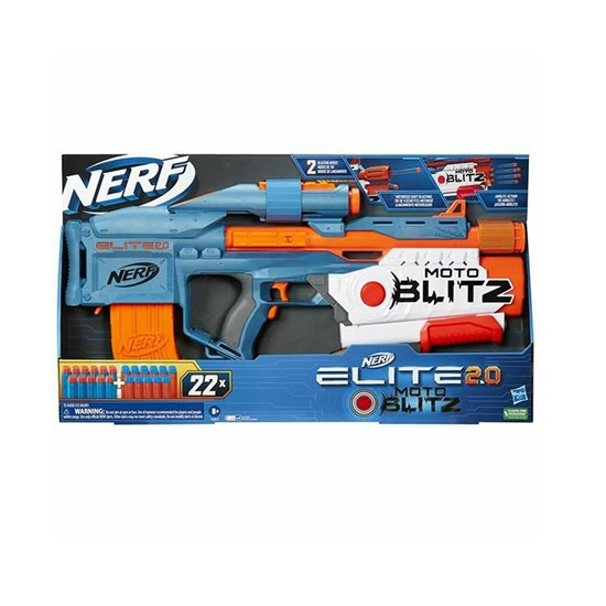 Hasbro Nerf Εκτοξευτής Moto Blitz για 8+ Ετών (F5872) (HASF5872)-HASF5872