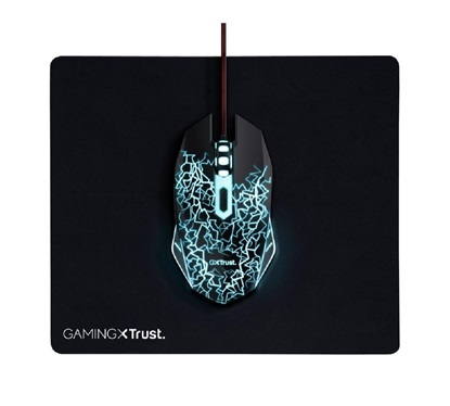 Trust Gaming Mouse & Mouse Pad (24752) (TRS24752)-TRS24752