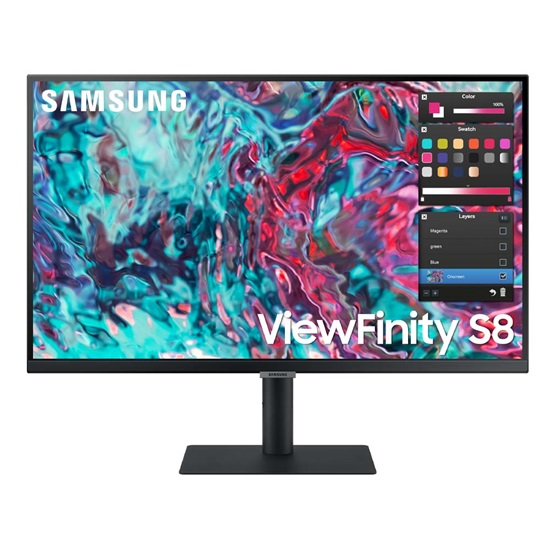 SAMSUNG LS27B800PXUXEN ViewFinity IPS HDR Monitor 27'' with USB-C (SAMLS27B800PXUXEN)-SAMLS27B800PXUXEN