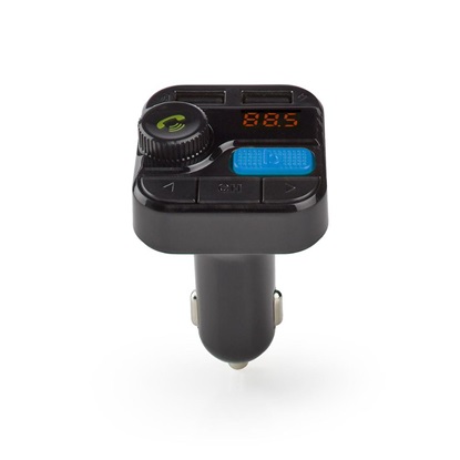 Nedis FM Transmitter Αυτοκινήτου CATR121 με Bluetooth / MicroSD (CATR121BK) (NEDCATR121BK)-NEDCATR121BK