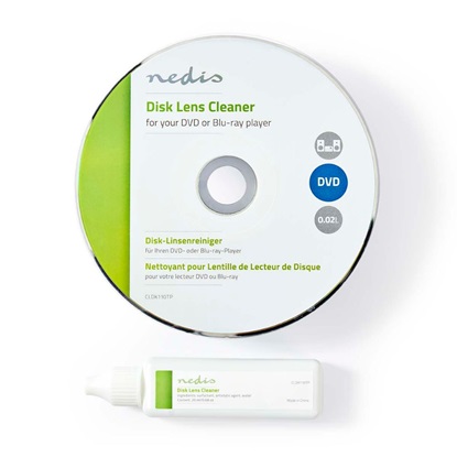 Nedis Disc Lens Cleaner Blu-ray DVD 20 ml (CLDK110TP) (NEDCLDK110TP)-NEDCLDK110TP