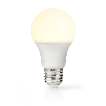 Nedis Λάμπα LED για Ντουί E27 και Σχήμα A60 Θερμό Λευκό 470lm (LBE27A601) (NEDLBE27A601)-NEDLBE27A601