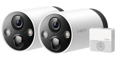 TP-LINK Tapo Smart Wire-Free Security Camera System (TAPO C420S2) (TPC420S2)-TPC420S2