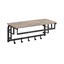 Vasagle Wall Coat Rack with Shelf 30 x 66 x 27 cm (LCR012B02) (VASLCR012B02)-VASLCR012B02