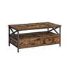 Vasagle Coffee Table 100 x 55 x 45 cm (LCT201B01) (VASLCT201B01)-VASLCT201B01