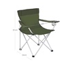 Songmics Camping Chair Set of 2 Green 84x52x81cm (GCB001C01) (SNGGCB001C01)-SNGGCB001C01