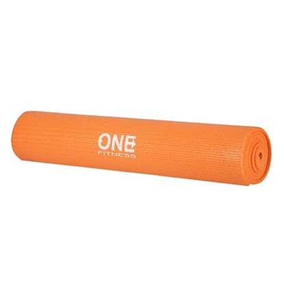 One Fitness Yoga Mat 1730x610mm Orange (YM02OR) (OFIYM02OR)-OFIYM02OR