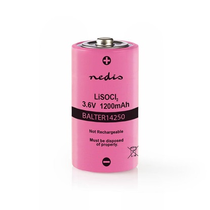 Nedis Lithium Thionyl Chloride Battery (BALTER14250) (NEDBALTER14250)-NEDBALTER14250