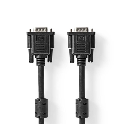 Nedis Cable VGA male - VGA male 3m (CCGB59000BK30) (NEDCCGB59000BK30)-NEDCCGB59000BK30