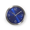 Nedis Ρολόι Τοίχου Μεταλλικό 30cm (CLWA010MT30BK) (NEDCLWA010MT30BK)-NEDCLWA010MT30BK