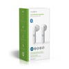 Nedis In-ear Bluetooth Handsfree Ακουστικά με Θήκη Φόρτισης Λευκά (HPBT2052WT) (NEDHPBT2052WT)-NEDHPBT2052WT