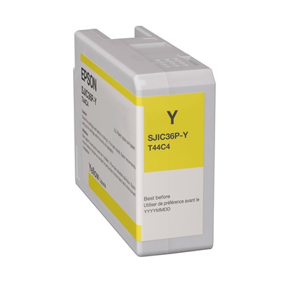 Epson T44C4 Inkjet Printer Cartridge Yellow (C13T44C440) (EPST44C440)-EPST44C440