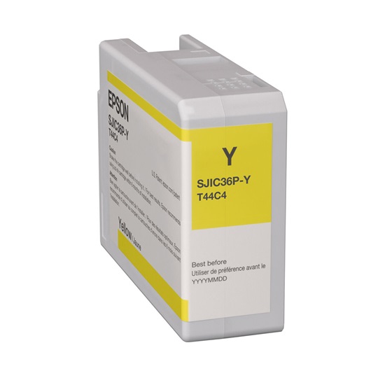 Epson T44C4 Inkjet Printer Cartridge Yellow (C13T44C440) (EPST44C440)-EPST44C440