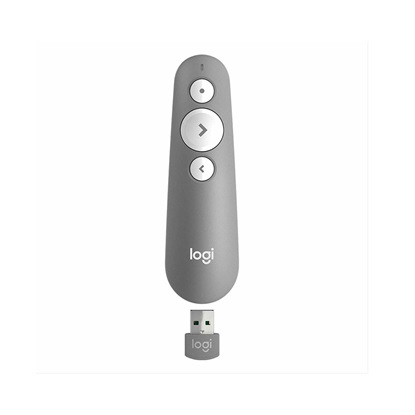 Logitech R500 Presenter Mid Gray (910-006520) (LOGR500GY)-LOGR500GY