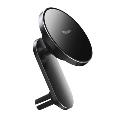 Baseus Car Mount with Magnet and Wireless Charging Big Energy Black (WXJN-01) (BASWXJN-01)-BASWXJN-01