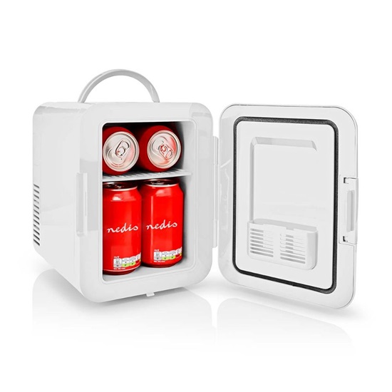 Nedis Ηλεκτρικό Φορητό Ψυγείο 12V White 4lt (KAFR120CWT) (NEDKAFR120CWT)-NEDKAFR120CWT