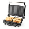 Nedis Τοστιέρα για 2 Τοστ 1500W Inox (KAGR121FSR) (NEDKAGR121FSR)-NEDKAGR121FSR