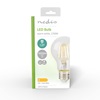 Nedis LED Filament Bulb E27 8 W Warm White (LBFE27A603) (NEDLBFE27A603)-NEDLBFE27A603