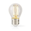 Nedis LED Filament Bulb E27 4.5 W Warm White (LBFE27G452) (NEDLBFE27G452)-NEDLBFE27G452