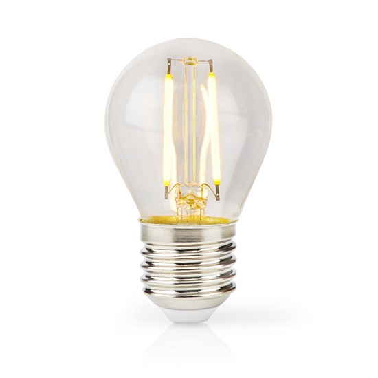 Nedis LED Filament Bulb E27 4.5 W Warm White (LBFE27G452) (NEDLBFE27G452)-NEDLBFE27G452