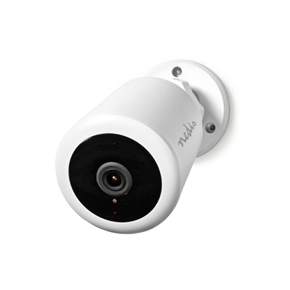 Nedis SmartLife Wireless Camera System Additional camera Full HD 1080p IP65 Night vision White (SLNVRC01CWT) (NEDSLNVRC01CWT)-NEDSLNVRC01CWT
