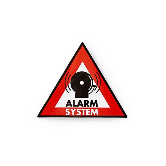 Nedis Πινακίδα Ασφάλειας Alarm System 5τμχ (STCKWA105) (NEDSTCKWA105)-NEDSTCKWA105
