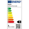Nedis Λαμπάκια LED 8μ Πολύχρωμα τύπου Κουρτίνα με Μαύρο Καλώδιο (WIFILXT01C180) (NEDWIFILXT01C180)-NEDWIFILXT01C180