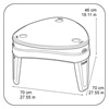 Febel Children's Table (FBR800010238) (FEBFBR800010238)-FEBFBR800010238