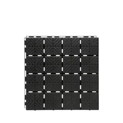 Prosperplast Easy Square Grates 20x400mm Black (IES40-S411) (PSPIES40-S411)-PSPIES40-S411