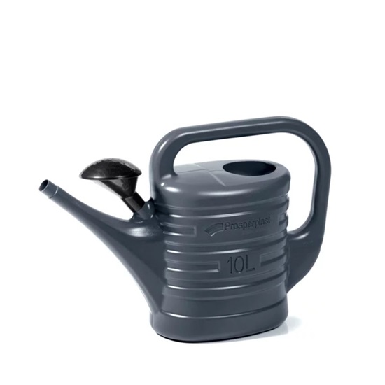 Prosperplast Zebra Watering Can 365x553mm 10L Grey (IKZ10-S433) (PSPIKZ10-S433)-PSPIKZ10-S433