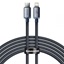 Baseus Crystal Shine cable USB-C to Lightning, 20W, PD, 2m Black (CAJY000301) (BASCAJY000301)-BASCAJY000301