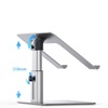 Baseus Laptop stand  11-17", adjustable Silver (LUJS000012) (BASLUJS000012)-BASLUJS000012