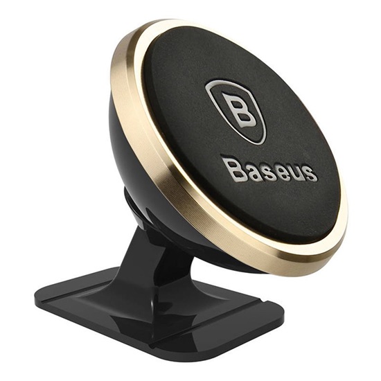 Baseus Magnetic Phone Mount  Gold (SUCX140015) (BASSUCX140015)-BASSUCX140015