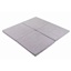 MeowBaby Light Grey Square Mattress 120x120cm (MATA008) (MEBMATA008)-MEBMATA008