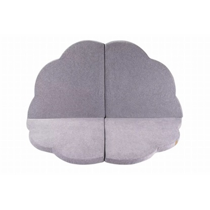 MeowBaby Light Grey Cloud Mattress 160x160cm (MATA019) (MEBMATA019)-MEBMATA019