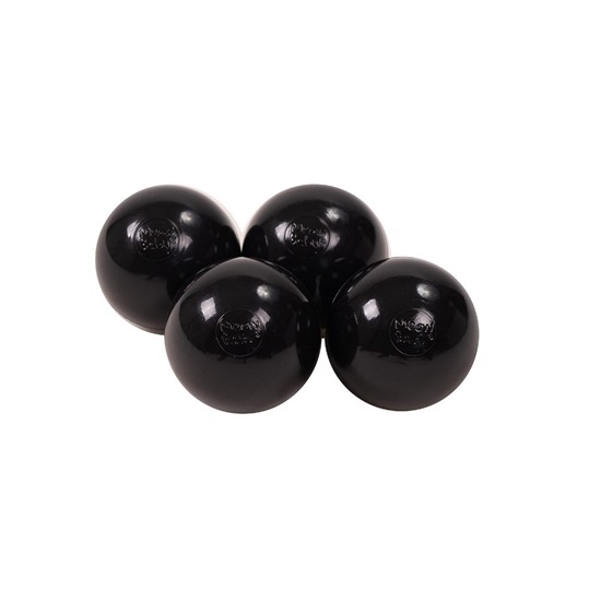 MeowBaby Black Balls (50 pcs)  (ZPBLKA000) (MEBZPBLA000)-MEBZPBLA000