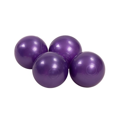 MeowBaby Violet Pearl Balls (50 pcs)  (ZPPPL000) (MEBZPPPL000)-MEBZPPPL000