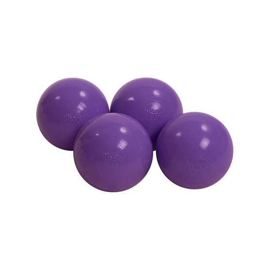 MeowBaby Violet Balls (50 pcs)  (ZPPUR000) (MEBZPPUR000)-MEBZPPUR000