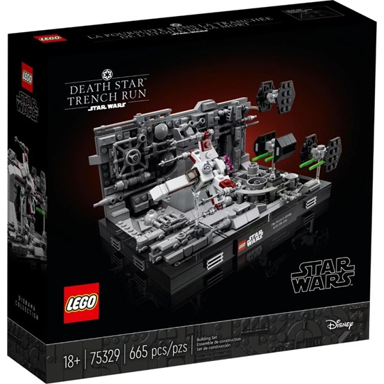 LEGO Star Wars Death Star Trench Run Diorama (75329) (LGO75329)-LGO75329