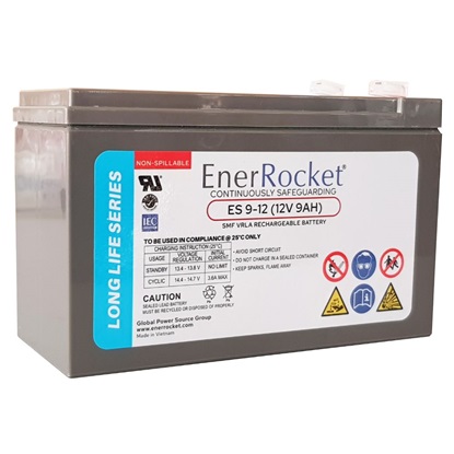 Battery EnerRocket ES 12V 9Ah (BAT.0115) (TSBAT0115)-TSBAT0115