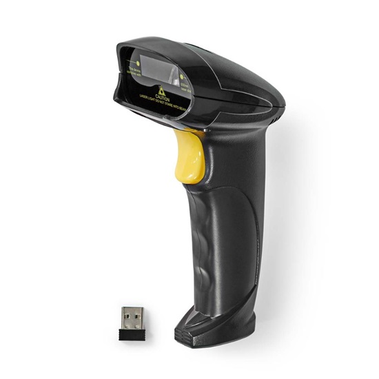 Nedis Scanner Χειρός Ασύρματο με Δυνατότητα Ανάγνωσης 1D Barcodes (BSCNW1D100BK) (NEDBSCNW1D100BK)-NEDBSCNW1D100BK